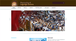 Desktop Screenshot of legnagoduomo.it